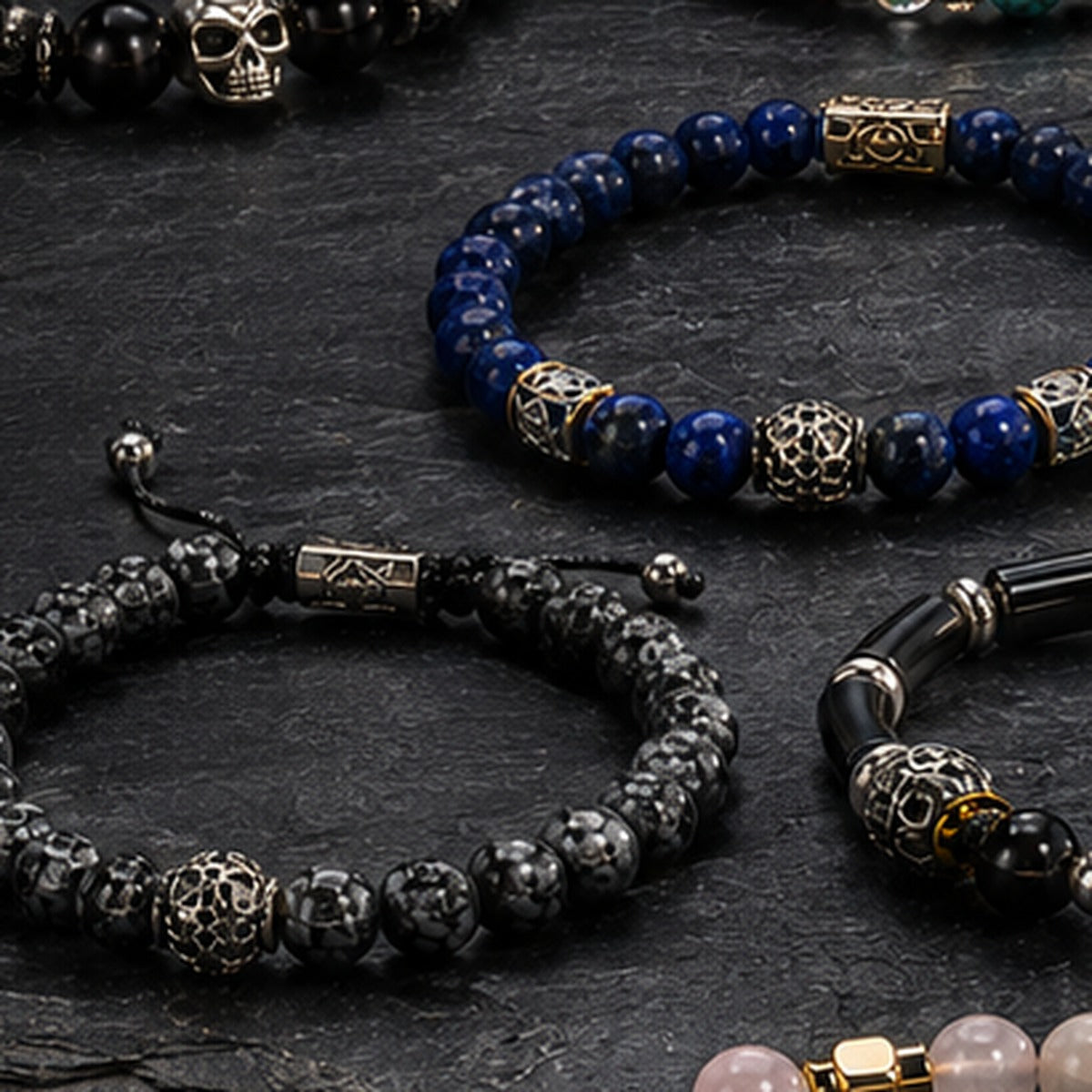 Castello beads bracelets 8mm