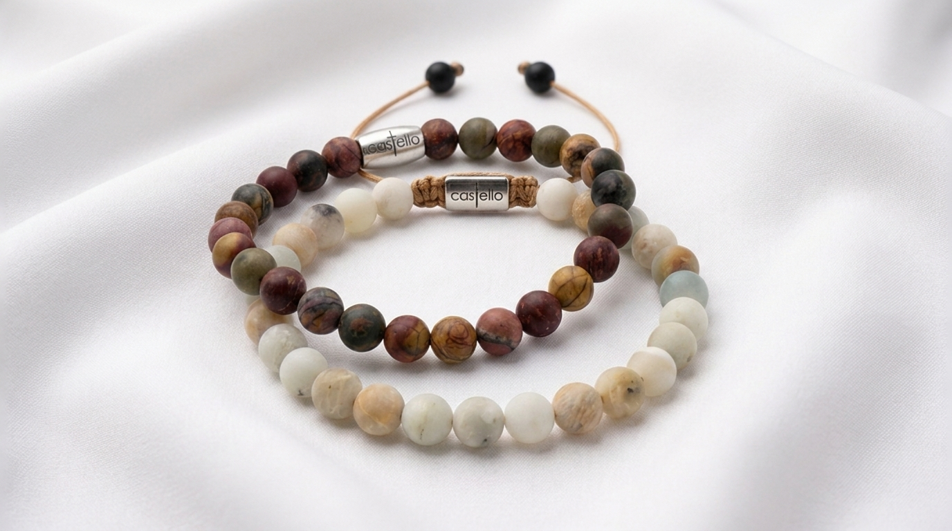 Castello beads bracelets 6mm