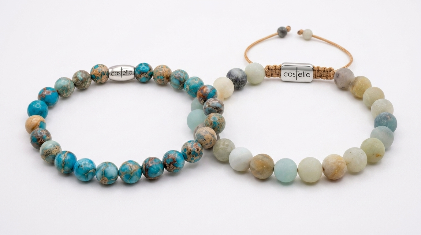 Castello beads bracelets 8mm