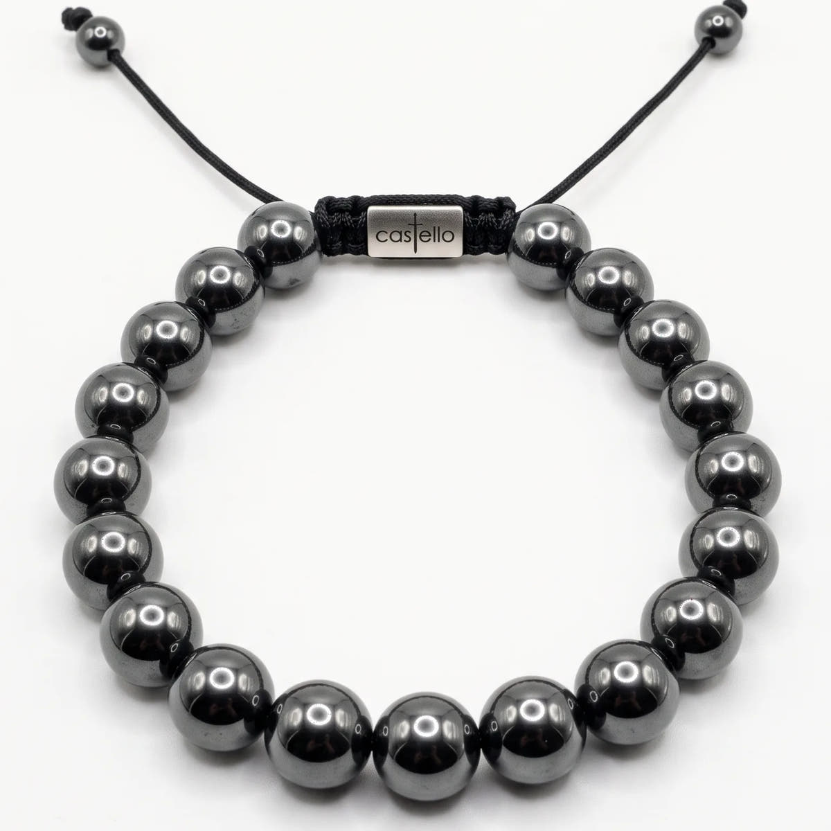 Hematite Everyday Bracelet · 10mm