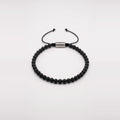 Lava Stone Bracelet, Waterproof, 4mm | Castello Jewels