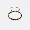 Tiger's Eye Bracelet, Waterproof, 4mm | Castello Jewels