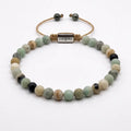 Amazonite Bracelet, Water-Resistant, 4mm | Castello Jewels