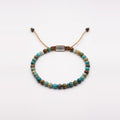 Jasper Turquoise Bracelet, 4mm | Castello Jewels