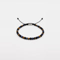 Lava, Tiger's Eye & Sodalite Bracelet · 4mm