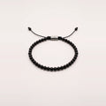 Polished Onyx Men's Bracelet, 4mm | Castello Jewels