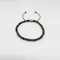 Sodalite, Tiger's Eye & Hematite Bracelet, 4mm | Castello Jewels