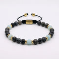 Classic Labradorite Bracelet, Timeless Everyday Wear, 4mm | Castello Jewels