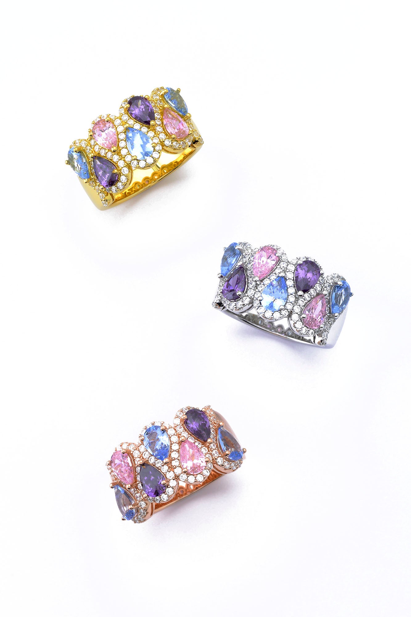 Classy 925 sterling silver ring | Castello Jewels