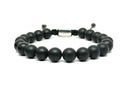 Hand Made Bracelet, Onyx Mat 8mm stone | Castello Jewels