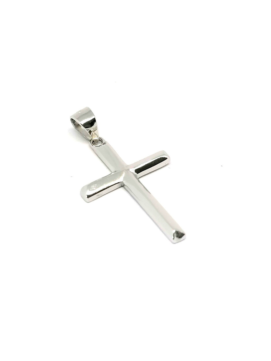 925 Sterling Silver Cross Pendant — view 3 | Castello Jewels
