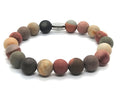 Hand Made Bracelet Mookite, 10mm stone | Castello Jewels