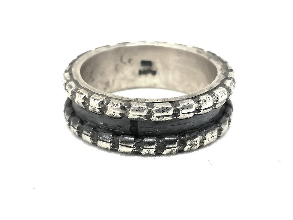 Mens Silver Ring | Castello Jewels