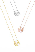 World Map necklace | Castello Jewels