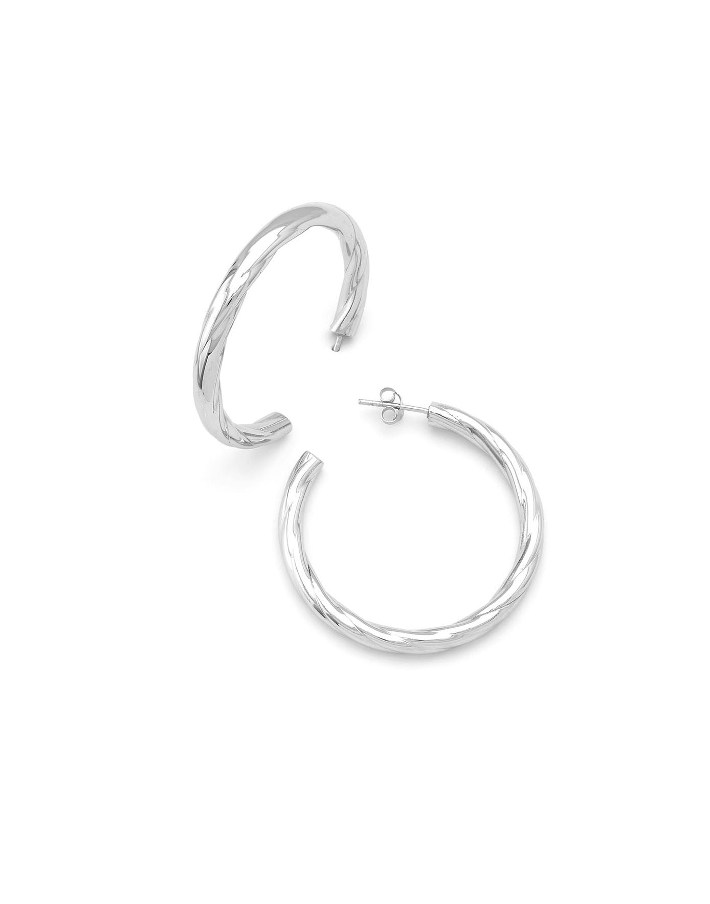 Silver cribs earrings | Castello Jewels
