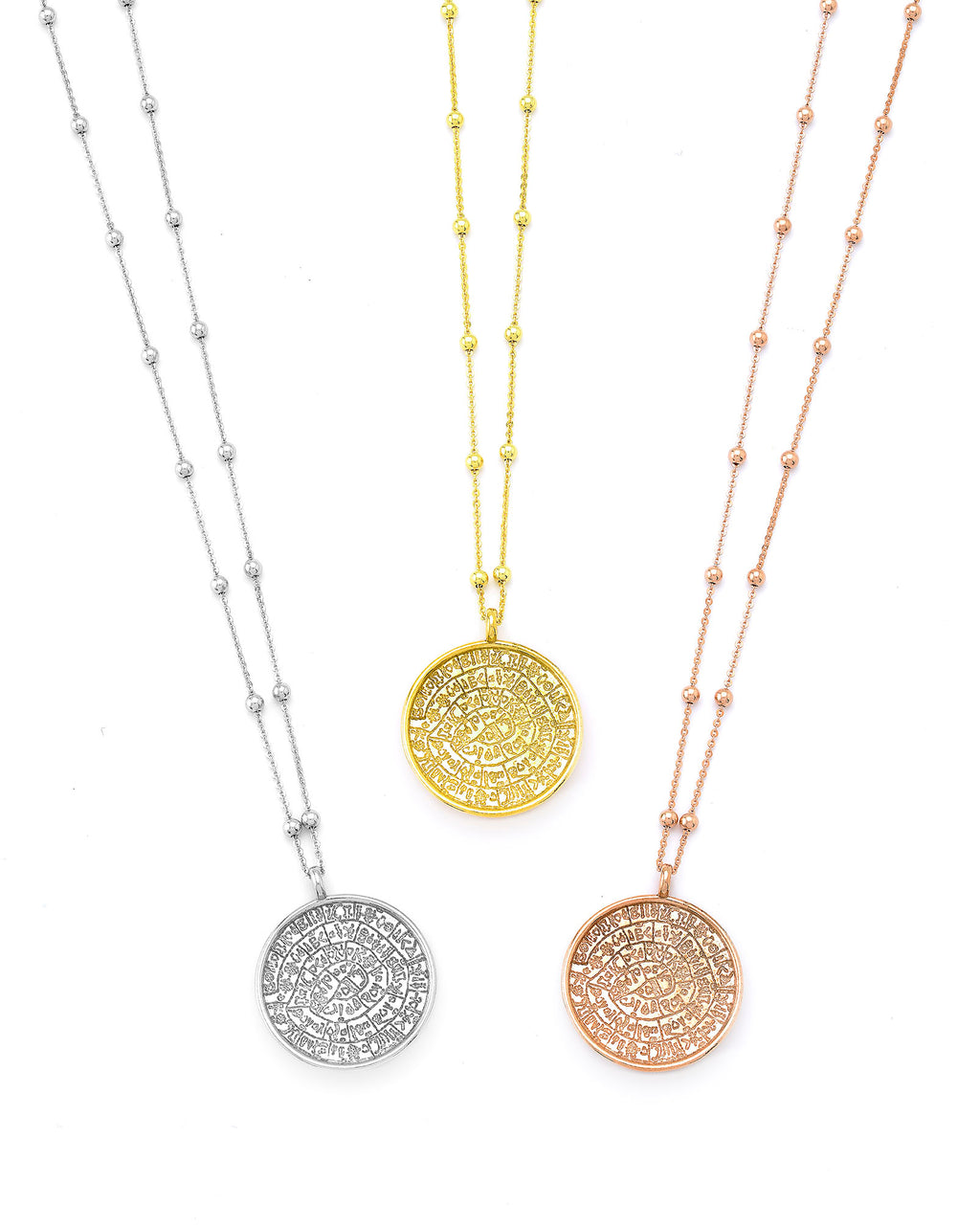 Phaistos Disk necklace | Castello Jewels