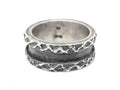 Mens Silver Ring Old Look | Castello Jewels