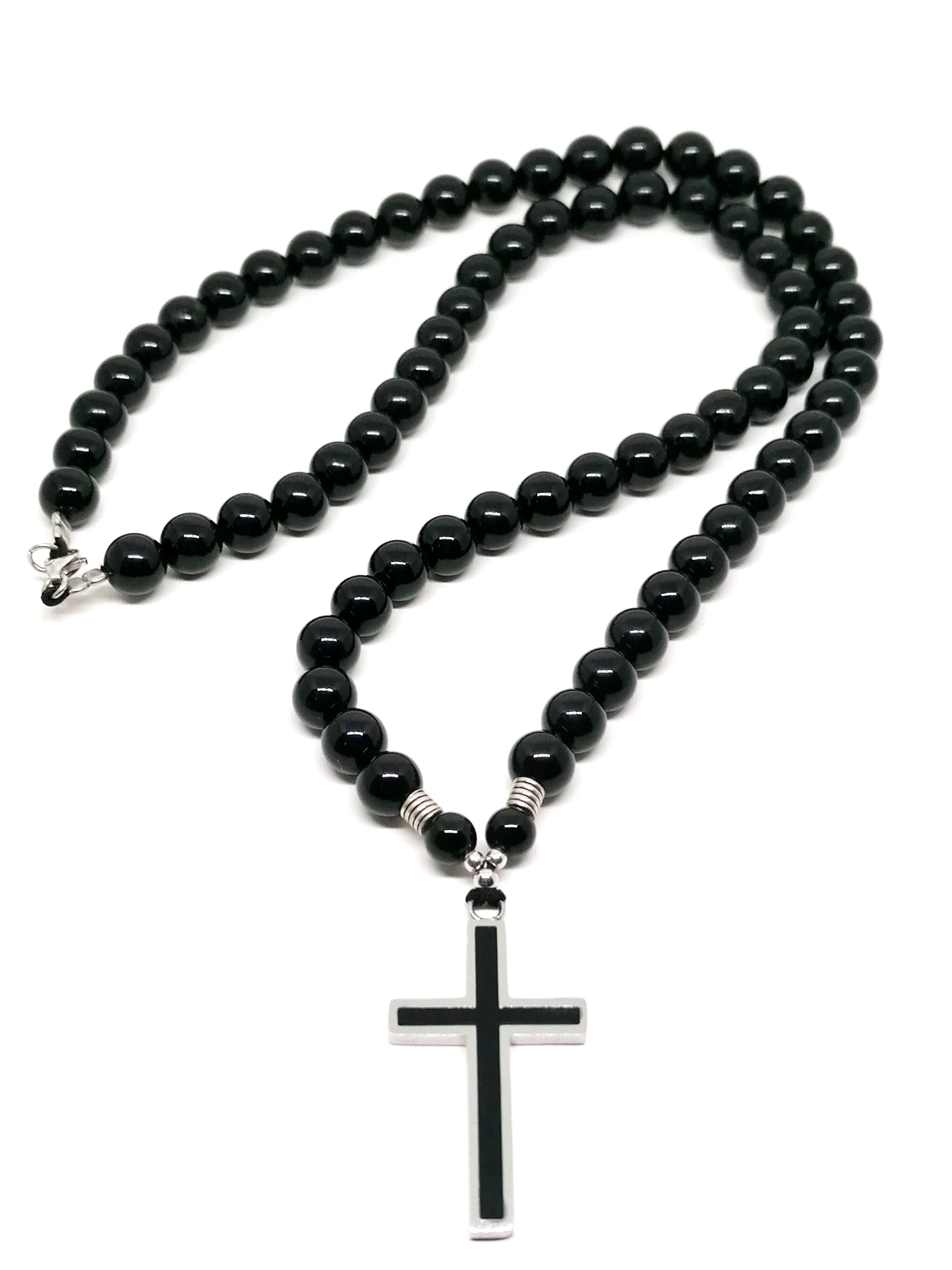 Necklace Cross, Stainless Steel | Castello Jewels
