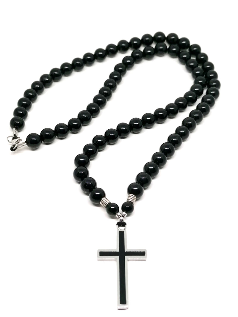 Necklace  Cross, Stainless Steel