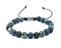 Hand Made Bracelet Lava, Africa Turquoise, Sodalite 8mm stone | Castello Jewels