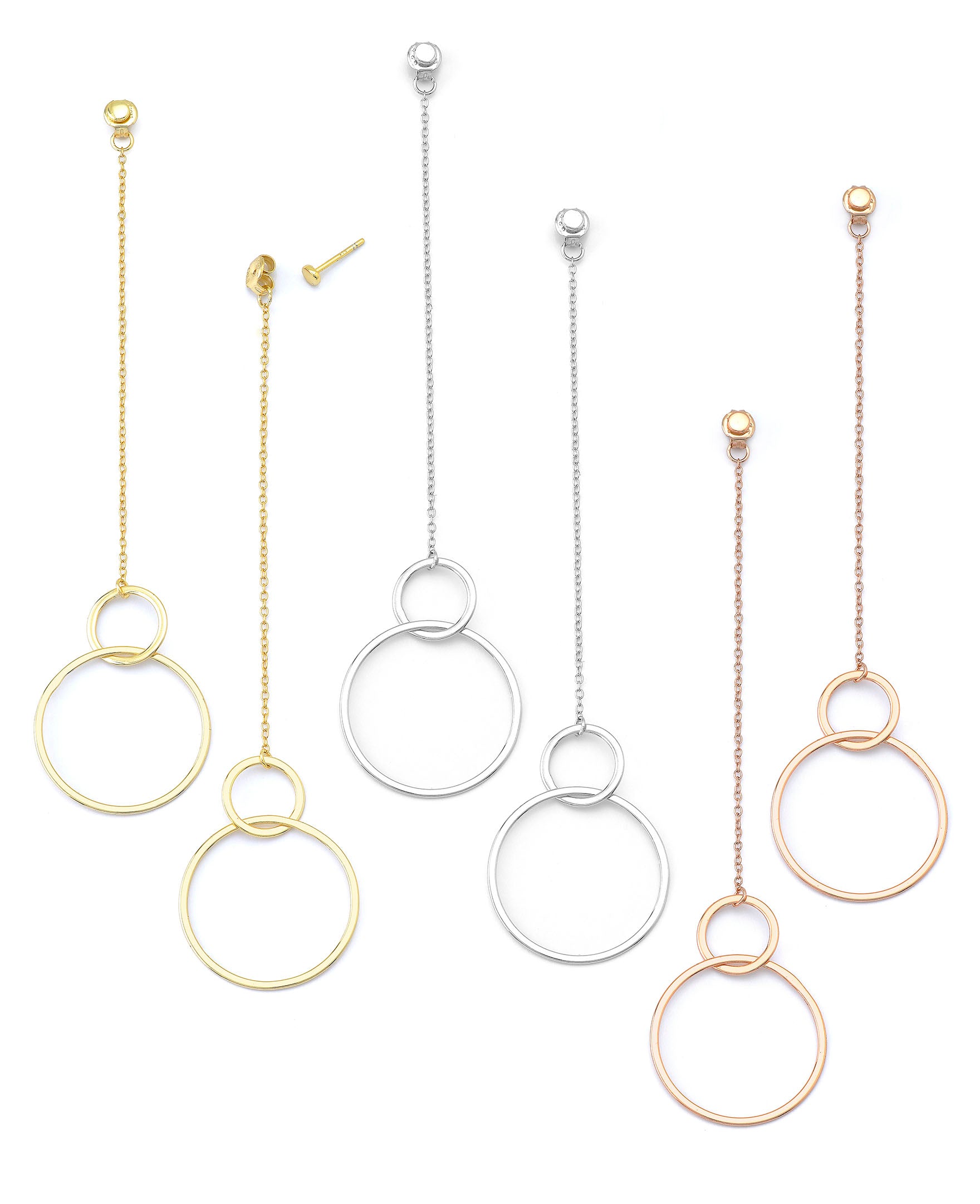Silver earrings | Castello Jewels