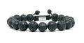 Bracelet Lava 10mm stone | Castello Jewels