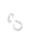 Silver cribs earrings | Castello Jewels