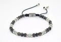 Hand Made Bracelet Silver 925 Classic Labradorite stone 4m | Castello Jewels