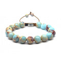 Snakeskin Jasper Stacking Bracelet, 10mm | Castello Jewels