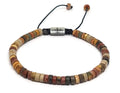Hand Made Bracelet Picasso Tube Shape Stones 4*2mm | Castello Jewels