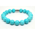 Turquoise Stacking Bracelet, 10mm | Castello Jewels
