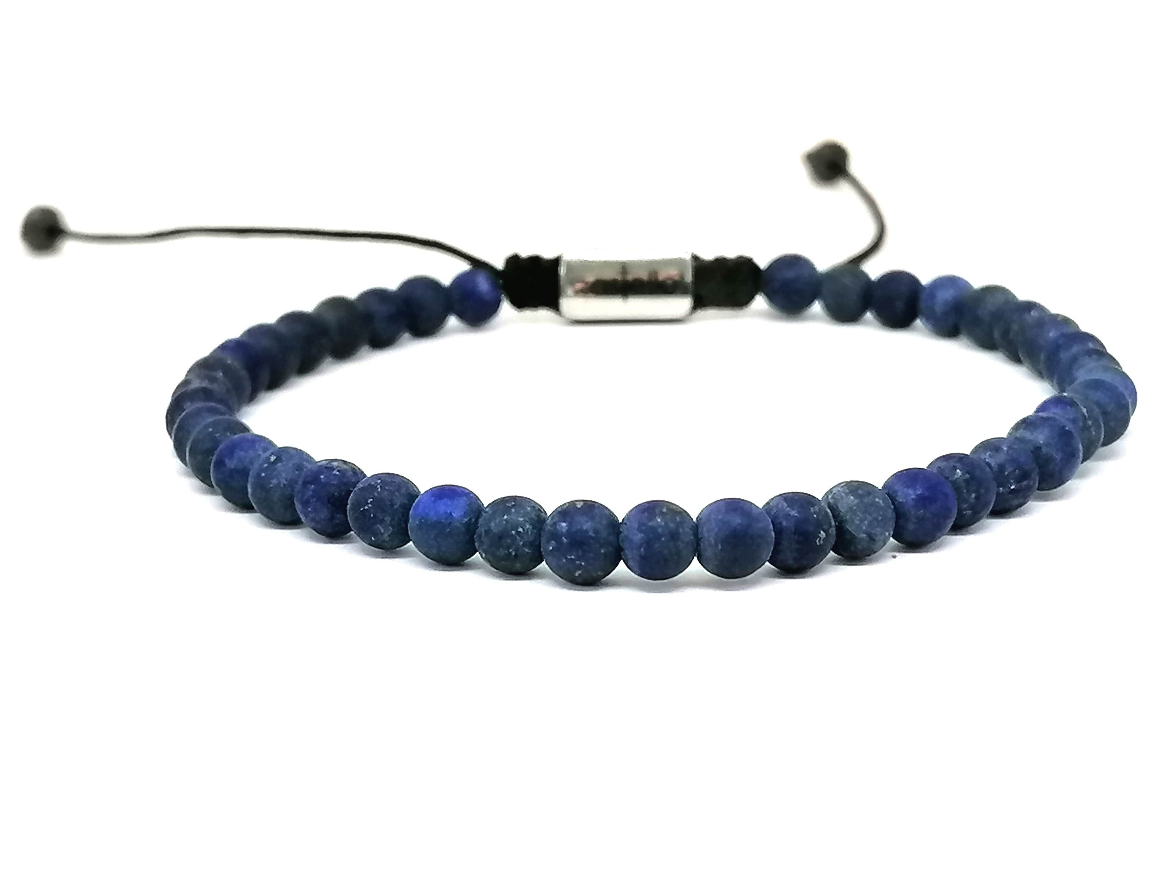 Hand Made Bracelet Sodalite stone 4mm | Castello Jewels
