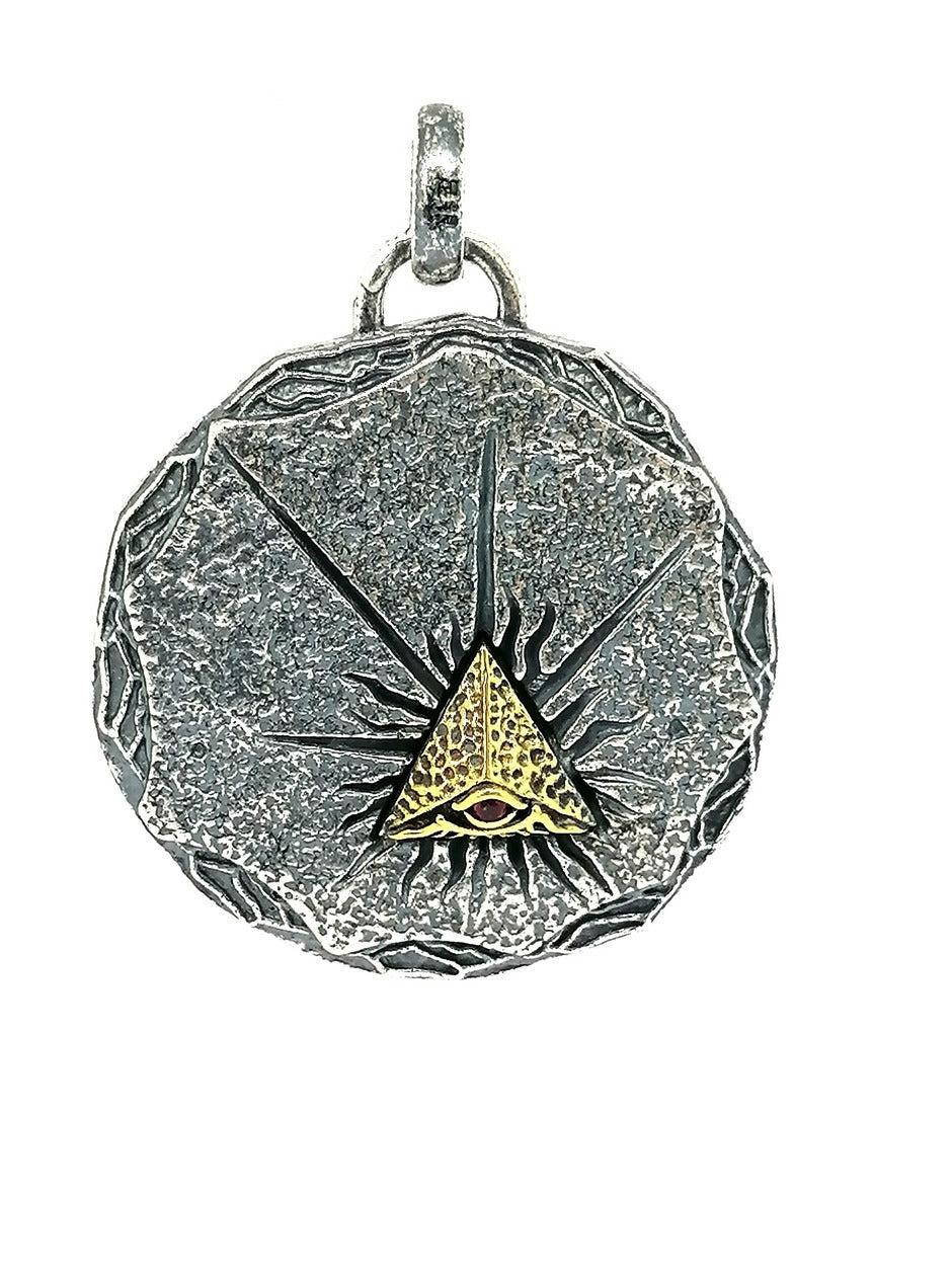 925 silver Eye pendant | Castello Jewels