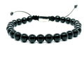 Hand Made Bracelet, Onyx Polish stone 6mm | Castello Jewels