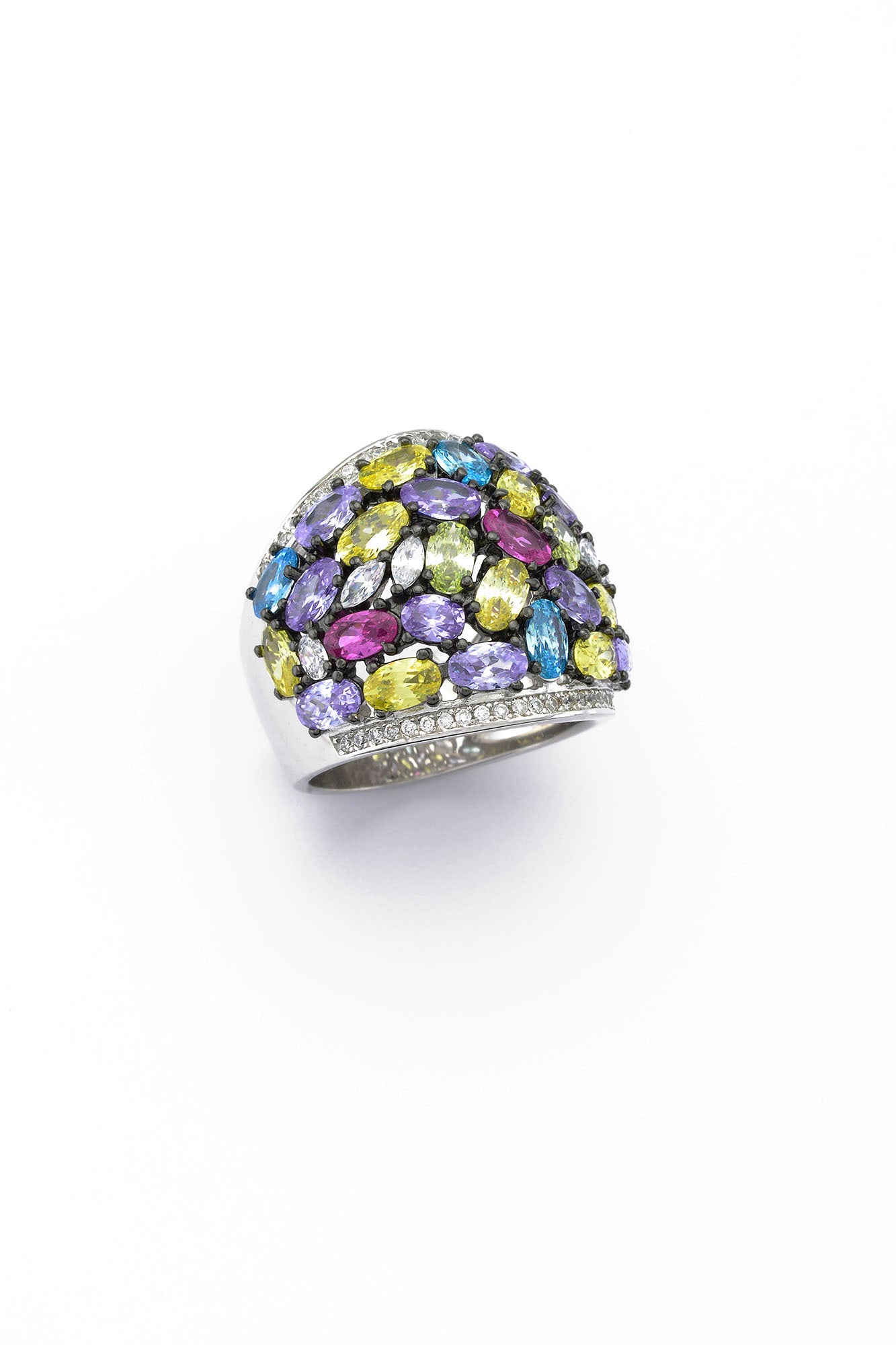 Classy 925 sterling silver ring | Castello Jewels
