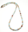 Hand Made Necklace, Snakes Skin stone of 4mm | Castello Jewels