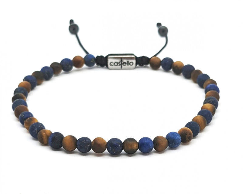 Sodalite & Tiger's Eye Stacking Bracelet · 4mm