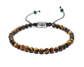Hand Made Bracelet Tigers Eye Polish stones 4mm. | Castello Jewels