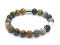 Hand Made Bracelet Ocean stone 10mm | Castello Jewels