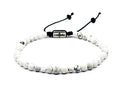 Hand made Bracelet Howlite stone of 4mm. | Castello Jewels
