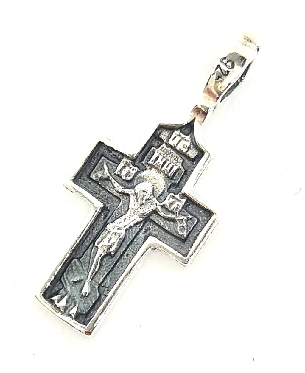 925 silver Cross pendant 0.90gr | Castello Jewels