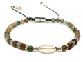 Silver Bracelet 925, Tourmaline stone 4mm | Castello Jewels