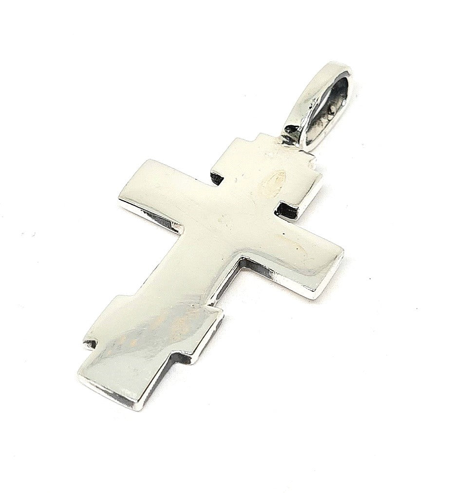 925 silver Cross pendant 5.40gr | Castello Jewels