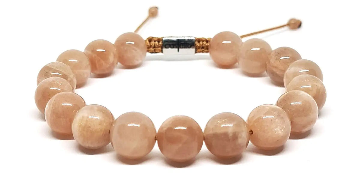 Pink Opal Beaded Bracelet, 10mm | Castello Jewels