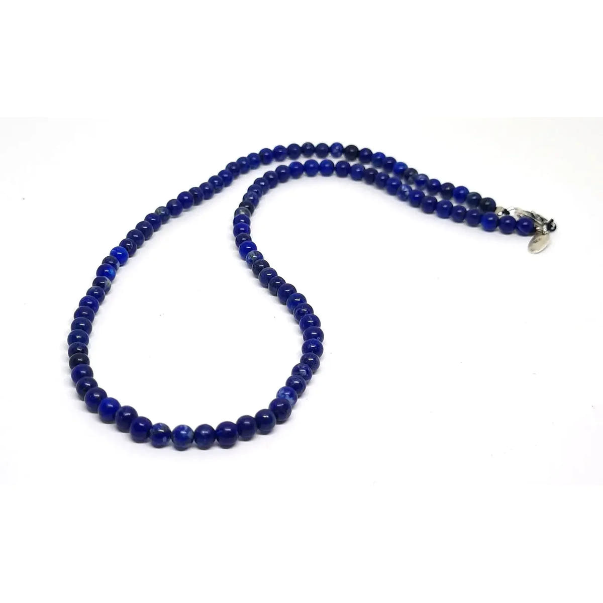 Lapis Lazuli Gemstone Necklace, 4mm | Castello Jewels