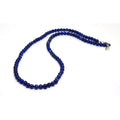 Lapis Lazuli Gemstone Necklace, 4mm | Castello Jewels