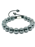 Hand Made Bracelet Hematite 10mm stone | Castello Jewels