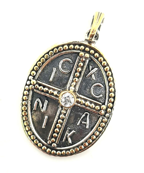 925 silver Cross pendants Castello 5.80GR | Castello Jewels