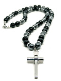 Necklace Cross, Stainless Steel | Castello Jewels