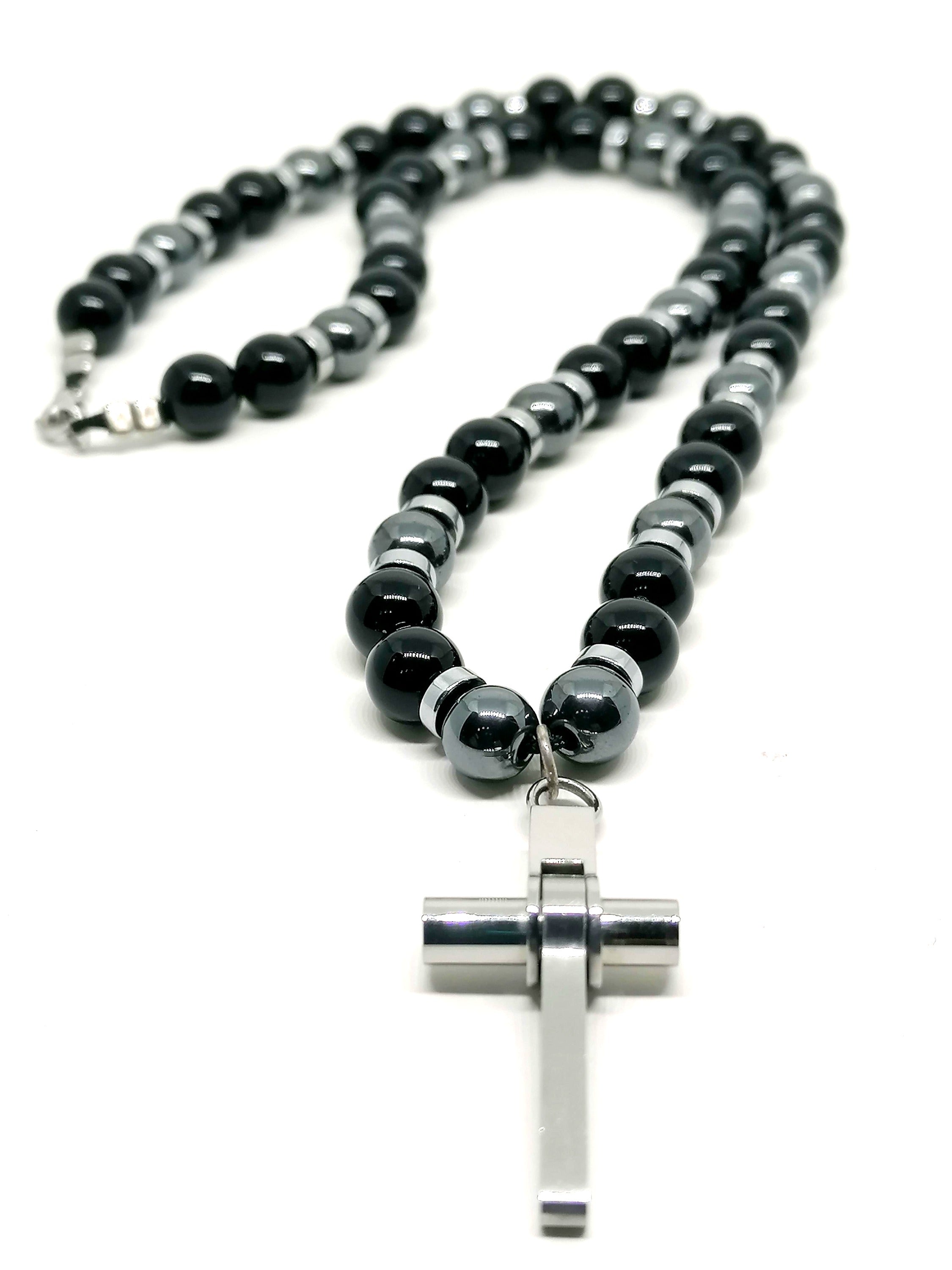 Necklace Cross, Stainless Steel | Castello Jewels